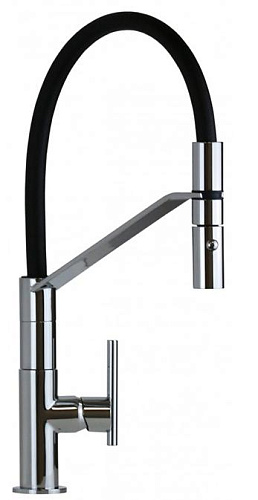 Gattoni 0715/PCC0 Linea 34  Смеситель для кухни однорычажный с поворотным изливом, цвет хром