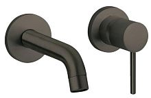 Paini 78PZ208 Cox Смеситель для раковины, встраиваемый, черный брашированный PVD (PZ)