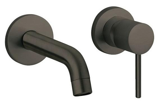 Paini 78PZ208 Cox Смеситель для раковины, встраиваемый, черный брашированный PVD (PZ)