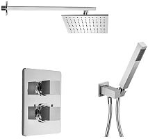 Paini 21CRSET26911THSH Grazia Комплект на 2 потребителя с термостатом, для душа, хром