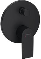 Hansgrohe 72468670 Rebris E Смеситель для ванны (внешняя часть), матовый черный