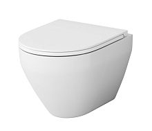 Сет 2269 C701700WH_Унитаз AM.PM C701700WH Spirit V2.0, подвесной 37х49 см, безободковый FlashClean, без сиденья, белый глянец C701700WH_Унитаз AM.PM C701700WH Spirit V2.0, подвесной 37х49 см, безободковый FlashClean, без сиденья, белый глянец