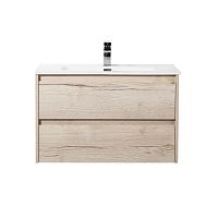 BelBagno KRAFT-800-2C-SO-RGB База под раковину 80х46 см, подвесная, Rovere Galifax Bianco (белый дуб Galifax)