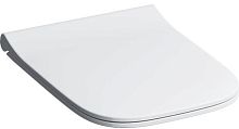 Geberit 500.240.01.1 Smyle Square Сиденье для унитаза антибактериальное, SoftClose, белое