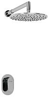 WasserKRAFT А12030 Встраиваемый комплект для душа с верхней душевой насадкой, хром