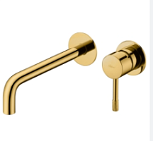 Сет 2018 465-G_Boheme Uno Смеситель  С ВНУТРЕННЕЙ ЧАСТЬЮ, для раковины, золото