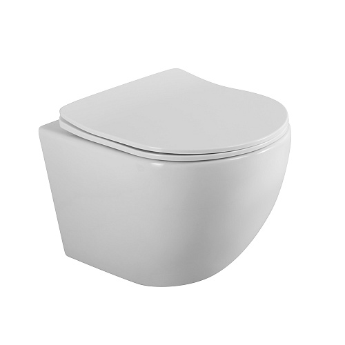 BelBagno Uno BB7306CHR/SC Унитаз подвесной, чаша BelBagno Uno BB7306CHR/SC Унитаз подвесной, чаша