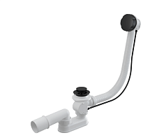 Alca Plast  A55BLACK-100 (exp) Сифон для ванны