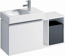 Geberit iCon 840237000 Боковой шкафчик, 370х400х273 мм, белый глянец купить  в интернет-магазине Сквирел