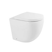 BelBagno BB2141CBR/BB865SC Унитаз приставной безободковый с быстросъемным сидением с микролифтом SFERA-R