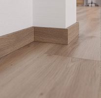FineFloor Wood FF-1433_плинтус Плинтус для кварцвинила