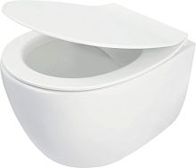 Deante CDLD6ZPW Silia Унитаз подвесной 36х51 см, с сиденьем микролифт, белый
