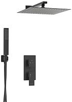 WasserKRAFT  A16162 Комплект: встройка, верхний душ, ручной душ, шланг