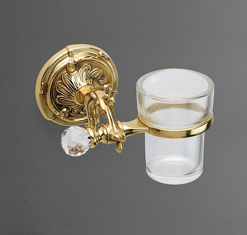 Art & Max Barocco Crystal AM-1787-Do-Ant-C стакан подвесной керамика barocco crystal античное золото купить в интернет-магазине Сквирел