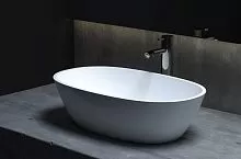 Salini 1101206SM Sofia Раковина накладная, 56х34 см, материал S-Stone - матовой