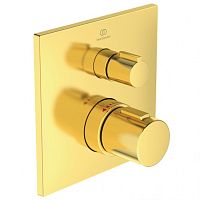 Ideal Standard A6956A2 Ceratherm C100 Смеситель для душа термостатический, индивидуальный, Brushed Gold (шлифованное золото)