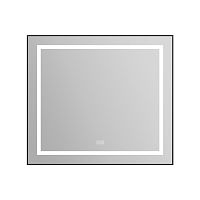 Belbagno SPC-KRAFT-885-785-TCH-WARM-NERO Kraft Зеркало с подсветкой, 89х79 см, черное