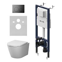 AM.PM X-Joy IS130138.851900 Комплект: Унитаз, Инсталляция, Кнопка смыва