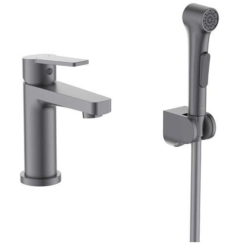 Aquatek ЛУГАНО AQ1712BGM Смеситель для раковины