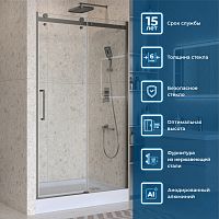 BelBagno Marino MARINO-2-BF-1-110-C-GM Душевая дверь в нишу