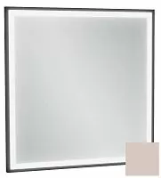 Jacob Delafon EB1433-S42 Allure & Silhouette Зеркало 60 х 60 см, с подсветкой, рама пыльная роза сатин купить  в интернет-магазине Сквирел
