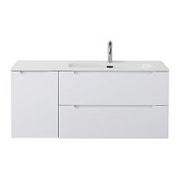 BelBagno ETNA-1200-2C-1A-SO-BL-R База под раковину 120х46.5 см, подвесная, Bianco Lucido (белый глянец) купить  в интернет-магазине Сквирел