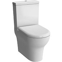 Vitra 9012B003-7202 Zentrum Back to wall Унитаз-компакт напольный 36х61 см, с сиденьем микролифт, белый