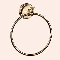 TW Harmony TWHA015oro 015, полотенцедержатель кольцо, цвет держателя: золото, купить  в интернет-магазине Сквирел
