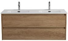 BelBagno KRAFT-1200-2C-SO-2-RNN База под раковину 120х46 см, подвесная, Rovere Nebrasca Nature (натуральный дуб Небраска)