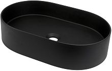 Deante CQS_NU6S Silia Раковина накладная 55х35 см, Nero (черный)