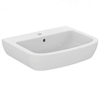 Ideal Standard T056301 Tempo Раковина подвесная 65х50 см, с 1-м отверстием под смеситель, Euro White (евробелый)