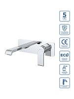 BelBagno Aurora AURORA-BLVM-CRM-W0 Смеситель для раковины, встраиваемый