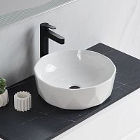 BelBagno BB1409 Раковина накладная керамическая 41 см, белая