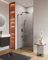 Cezares Slider SLIDER-B-1-90/100-C-GM Душевая дверь в нишу