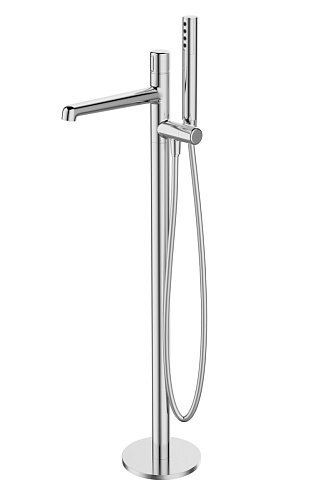 BelBagno UNO-FMT-CRM Смеситель для ванны, напольный, хром BelBagno UNO-FMT-CRM Смеситель для ванны, напольный, хром