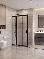BelBagno UNO-195 UNO-195-AHF-31-120/70-C-NERO Душевой уголок