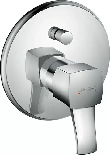 Hansgrohe 31345000 Metropol Classic Смеситель для ванны, с рычаговой рукояткой, хром