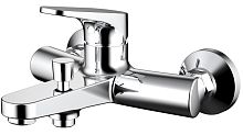 Bravat F6191238CP-01-RUS Eler Смеситель для ванны c коротким изливом, хром