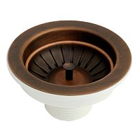 Migliore 22082 Слив для кухонной мойки D90, медь