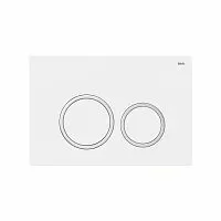 IDDIS, UNI03WCi77 Unifix Клавиша смыва, универсальная, белый матовый