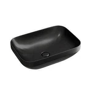 Ceramica Nova CN6055MB Element Умывальник, чаша накладная 50х35.9 см, черный матовый