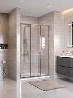 BelBagno UNO-195 UNO-195-BF-3-120-C-IN Душевая дверь в нишу