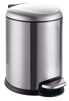 Azario AZ-301N-3L Ведро 3 л с плавным закрыванием и педалью, хром матовый