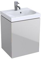 Geberit Acanto 500.608.JL.2 Шкафчик под раковину 446 x 534 x 376 мм, фронтальная часть: песчаное стекло корпус: песчаный матовый — лакированный купить  в интернет-магазине Сквирел
