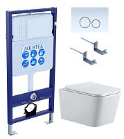 Aquatek ЛИБРА New SET EY AQUATEK ЛИБРА N KDI15 Инсталляция с подвесным унитазом