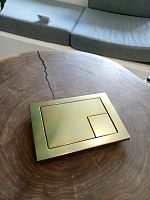 KKPol SPP/374/BG/K M10 Смывная клавиша для инсталляции, брашированное золото