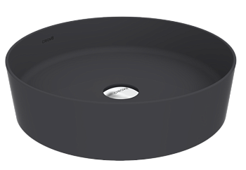 Creavit LP145-00AM00E-0000 Loop Раковина накладная 45х45 см, антрацит