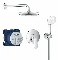 Grohe 25219001 Eurosmart Cosmopolitan Набор для комплектации душа с Tempesta 210, хром