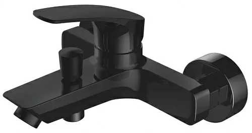 Aquanet AF330-20B Static Смеситель для ванны с душем, черный