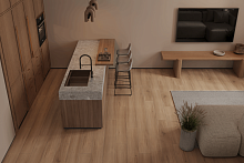 Ламинат Alpine Floor Аура (Aura)LF100-23 Дуб Мантуя 1218 х 196 х 8 mm